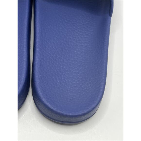 Salvatore Ferragamo Groove II Gancini Sports Pool Slides Purple Women Sz 7.5 US - Picture 9 of 16